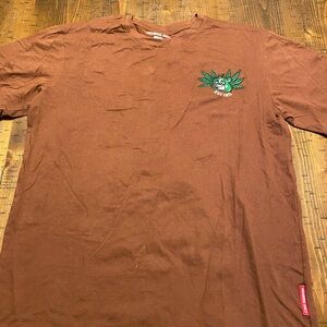 Members Only Brown Graphic Tee